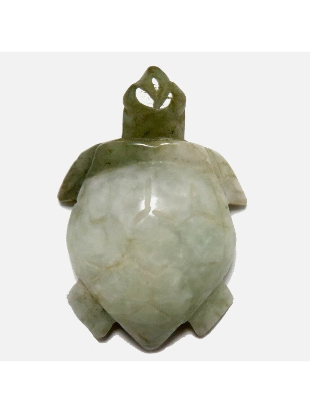 Jade Tortoise Green Jadeite Natural Animal Sea Turtle Carving